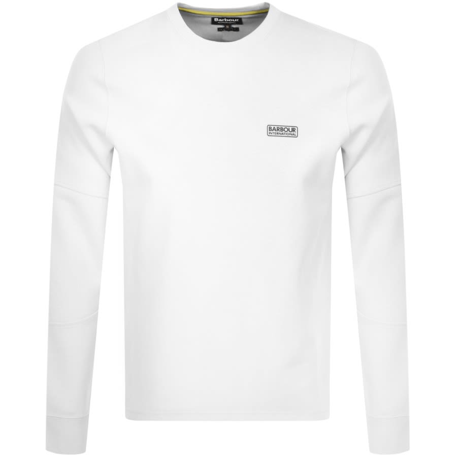 Alternative Image for ProductBarbour International Long Sleeved T Shirt White1